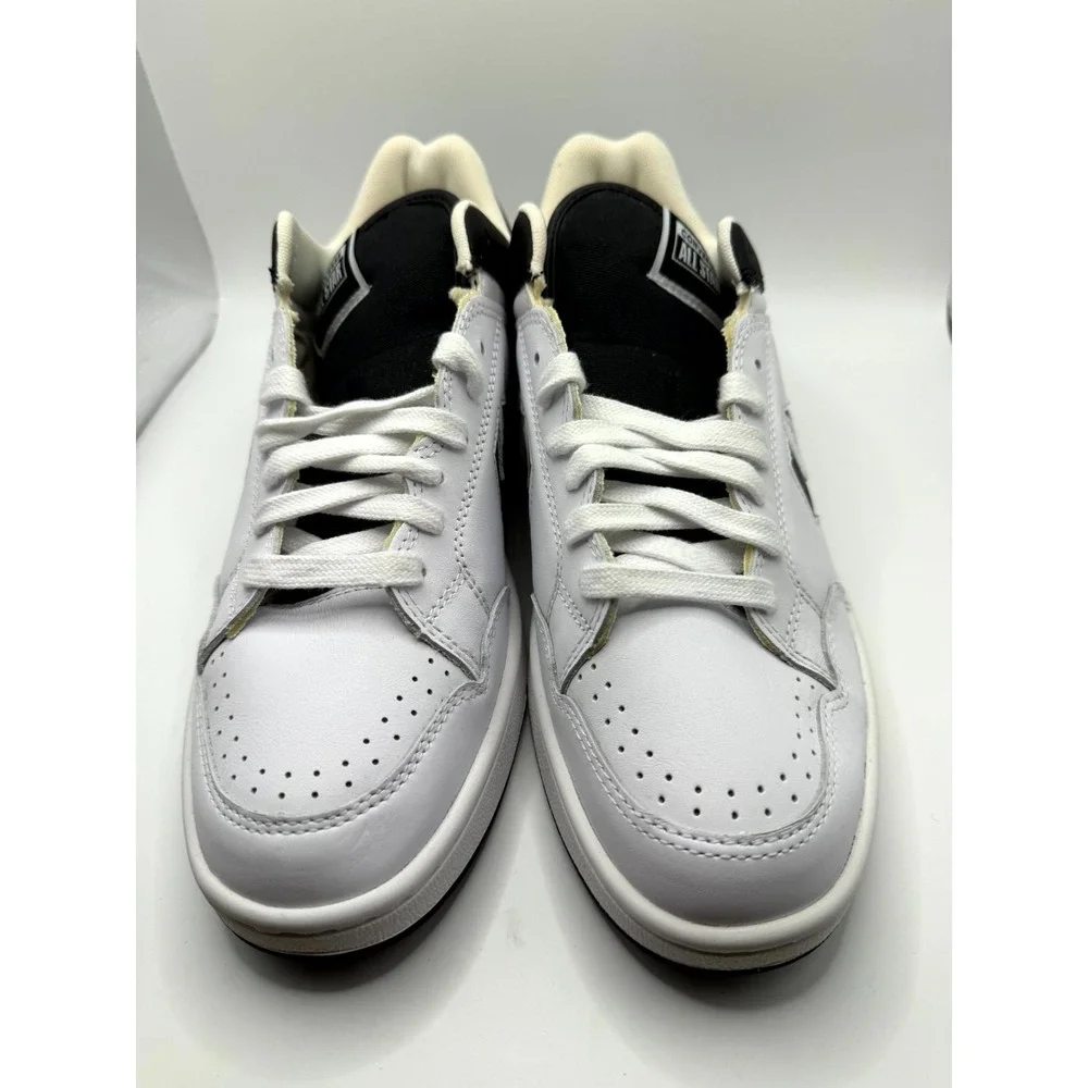 Converse Weapon A10203C Mens 10 Sneaker White Black Leather Skateboard Shoes - Picture 5 of 11